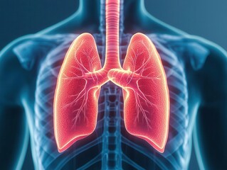 Respiratory recovery strategies, holographic pneumonia treatment, futuristic medical insights