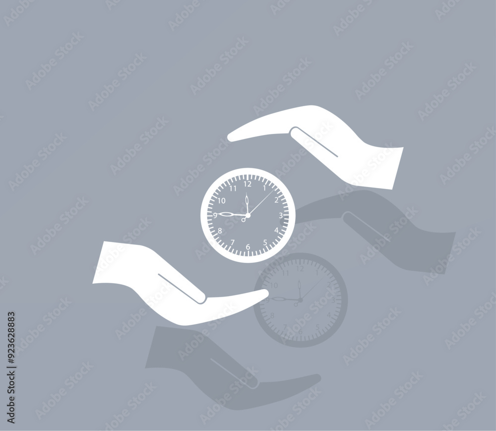Aufkleber vector icon of white color with shadow on gray background