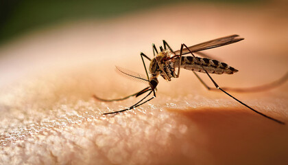 Close-Up of a Mosquito