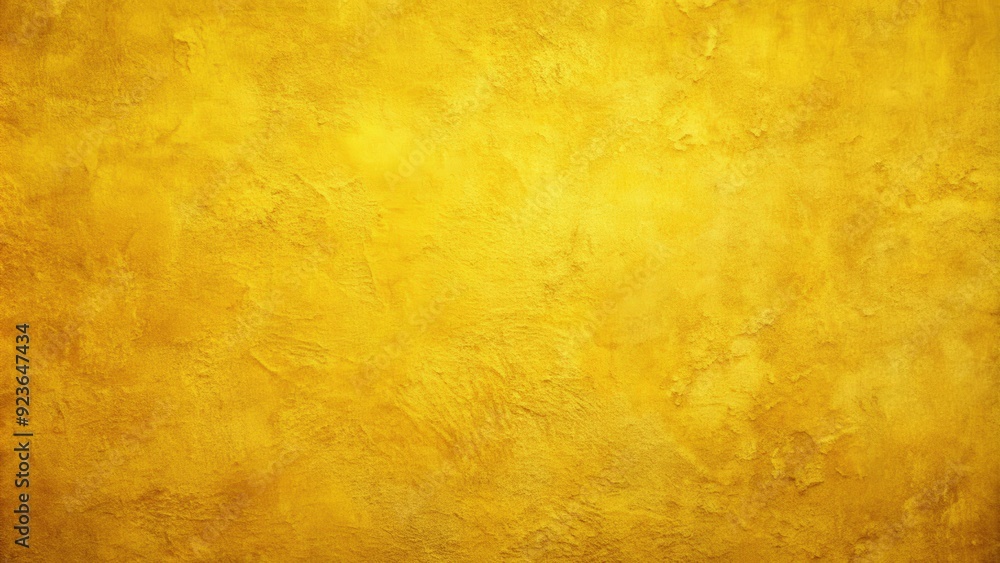 Poster yellow wall texture background perfect for adding a pop of color to any project, yellow, wall, textu