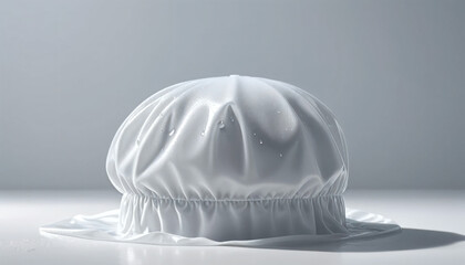 a shower cap