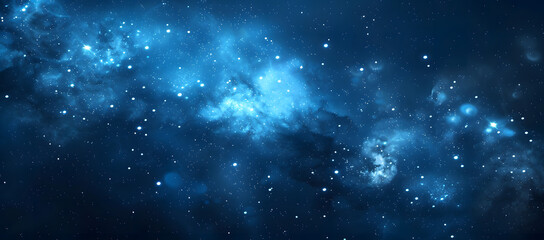 Midnight Blue Background with Soft Starry Pattern Blended into the Surface, Creating a Dark Cosmic Feel. Ideal for Halloween-Related Content and Promotional Materials with Enchantment and Mystery.