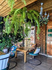 Pretty Cafe Interior on Koh Samui, Thailand