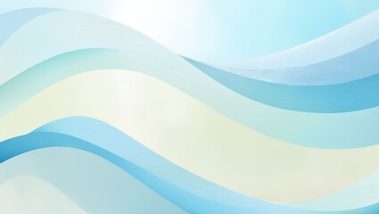 Abstract Blue and White Wave Background