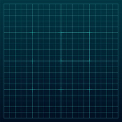 Hud grid game panel. Graph with dots, lines. Digital screen interface display, electronic grid for futuristic user system.GUI digital hi tech visor backdrop template