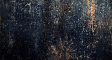 A dark grunge texture with faint golden highlights, creating a rugged and aged appearance that adds a sense of history and depth to any background or design.