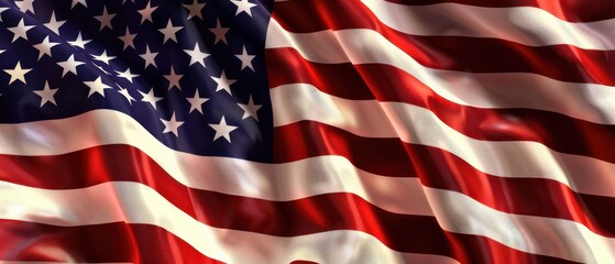 Fototapeta premium USA Flag
