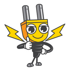 electric mascot