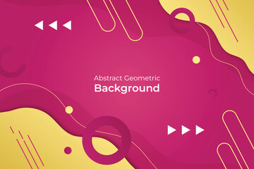 Abstract Background Dynamic Gradient Wavy and Geometric Shapes 4