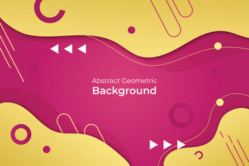 Abstract Background Dynamic Gradient Wavy and Geometric Shapes 8