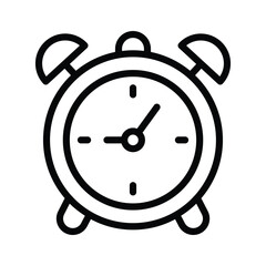 Trendy icon of alarm clock in editable style, easy to use and download