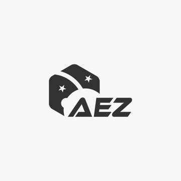 AEZ letter logo design on white background. Creative  modern AEZ letter logo design. Vector design.