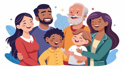 This image reflects the changing landscape of family life. Modern families find creative ways to connect at home, fostering laughter, shared experiences, and lasting memories.