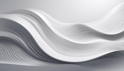 White abstract white background texture minimalist white wave text for your desi, generative IA