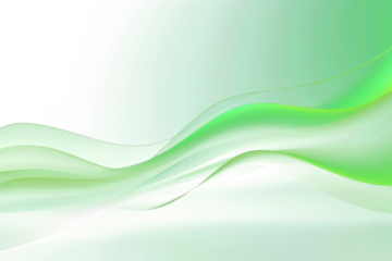 PNG Abstract green wave, transparent background