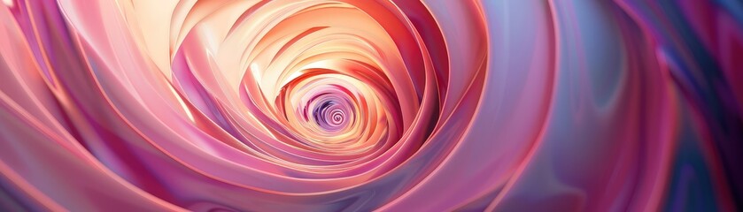 Obraz premium Abstract swirling pink and purple background.