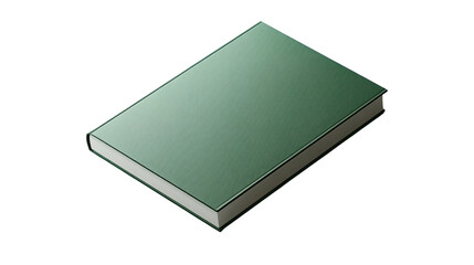Green notebook transparent background