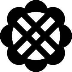 pie black solid icon