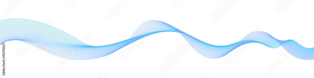 Aufkleber vector wave dynamic music lines. blue-violet abstract lines. sound waves on a white background for y