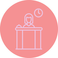 Hotel Lobby icon Design