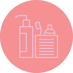 Toiletries icon Design