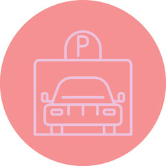 Parking Garage icon Design