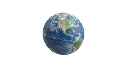 Fototapeta premium Planet Earth transparent background