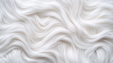 Obraz premium White Abstract Texture: A mesmerizing abstract background showcasing the intricate swirls and patterns of a white, soft, and fuzzy material. Perfect for adding a touch of elegance and sophistication t