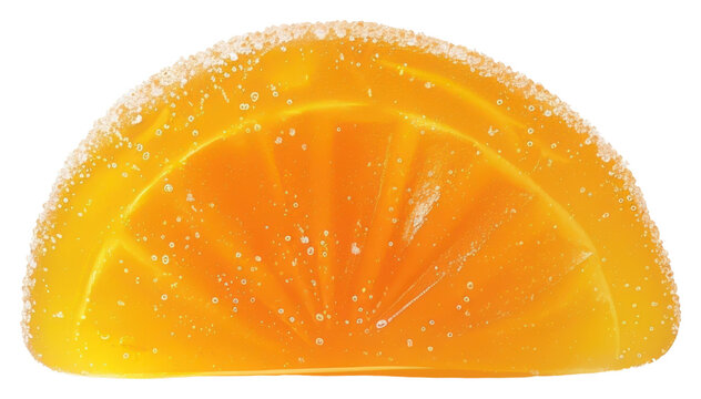PNG Sugary citrus jelly candy slice