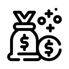 money line icon