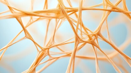 Neural Network: A intricate network of interconnected neurons, symbolizing the complexity of the human brain and nervous system. 