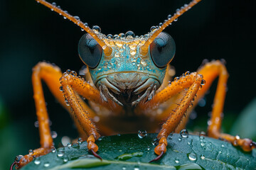 Fototapeta premium A predator that uses the dew to hide its tracks, making it impossible for its prey to know itâ€™s being hunted,