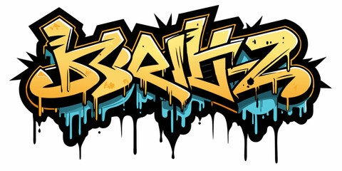Graffiti font vector urban spray alphabet, street wall hand drawn letters, hip-hop modern style. Grunge drip print, fashion texture lettering splash, creative poster handwriting. Black graffiti font 