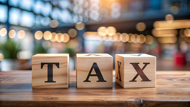 TAX, boxes, Writing, Business, tax in business, increase in tax, decrease in tax, tax payments, different tax, refund, check, return, tax return, 3D, Cubes, Text, Symbol, Vector, 
