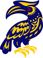 Malaysia - Rhinoceros Hornbill,