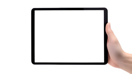 black tablet pad smartphone