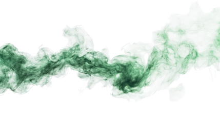 Green explosion transparent background