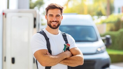 Fototapeta premium Professional plumber service to repairing plumbing issue.