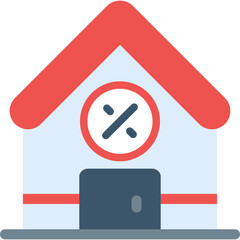 Home Office Tax Deduction Icon