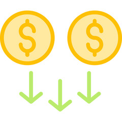 Obraz premium Low Startup Cost Icon