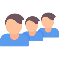 Fototapeta premium Queue Icon