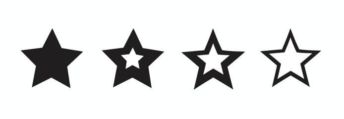  star icon set