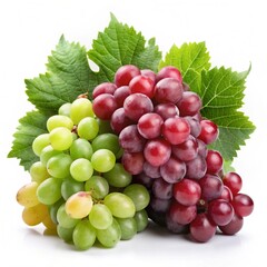 Fototapeta premium bunch of grapes isolated on white