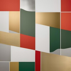 Christmas Pattern Background Design with a Festive Winter Holiday Theme