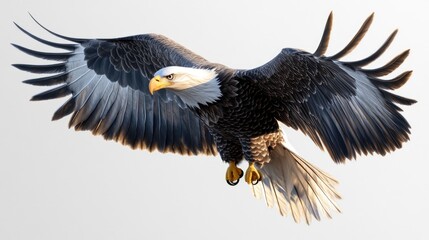 Obraz premium Majestic Eagle in Flight