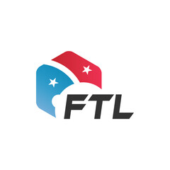 FTL letter logo design on white background. Creative  modern FTL letter logo design. Vector design.