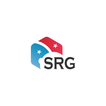 SRG letter logo design on white background. Creative  modern SRG letter logo design. Vector design.
