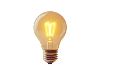 Light bulb transparent background