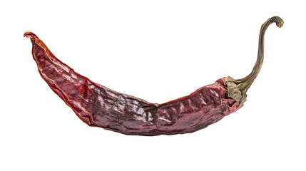 Dry chili pepper transparent background