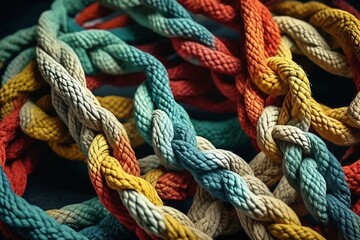 Colorful Braided Rope